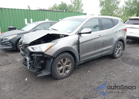 2014 Hyundai Santa Fe Sport from USA, damaged, VIN 5XYZT3LB8EG169195